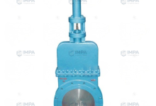 Manual non-stick knife gate valve, non-stick knife slide valve, mud knife gate valve-steellab