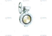 Double Eccentric Flange Worm Drive Butterfly Valve-steellab