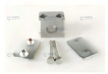 Light aluminum Alloy Pipe clamp-steellab