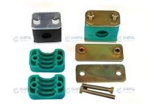 Lightweight Plastic Pipe Clip-steellab