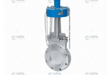 PZL73X/H/F-0.6/1.0/1.6 Sprocket Knife Gate Valve-steellab