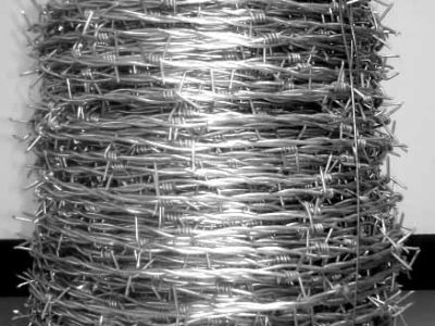 671241 WIRE BARBED GALV 250MTR/COIL