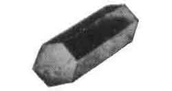 672201 BRASS HEXAGON 6MM 4MTR