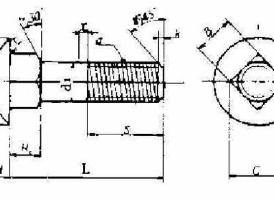 691001 BOLT CAP HEAD SQUARE NECK, WITH FURTHER DETAIL
