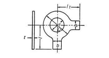 695001 WASHER DOUBLE FLAPPED, WITH FURTHER DETAIL