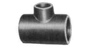 730361 TEE REDUCING MALLEABLE CAST, IRON GALV 1/4X1/4X1/8