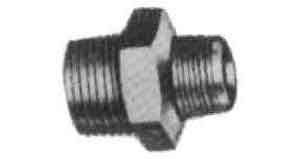731931 NIPPLE HEXAGON REDUCING STEEL, THREADED 1-1/4X1/2 F/H.P. PIPE