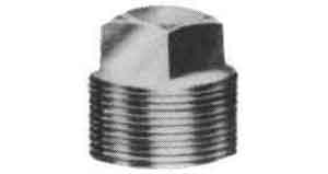 732231 PLUG SQUARE HEAD BRASS 1/8, THREADED