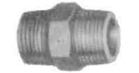 732351 NIPPLE HEXAGON BRASS 1/8, THREADED