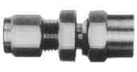 734394 CONNECTOR BULKHEAD FEMALE, S.STEEL FLARELESS 6MMXPT1/8