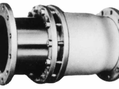 735031 PIPE COUPLING FLEXIBLE, SLIDE TYPE WITH FURTHER DETAIL