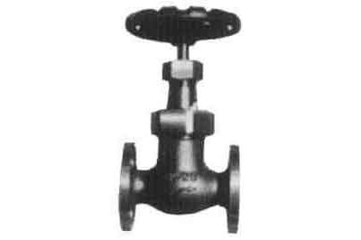 751261 GLOBE VALVE S/D CHECK BRONZE, FL'GED U-BONNET F7411 5KG-15MM