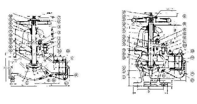 751756 GLOBE HOSEVALVE C-IRON W/SCREW, ANSI-NFPA JMS7305 10K-2-1/2"