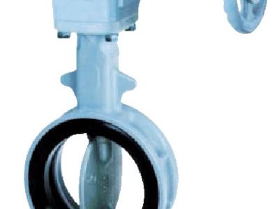 752219 BUTTERFLY VALVE WAFER TYPE, W/WORM GEAR 12"