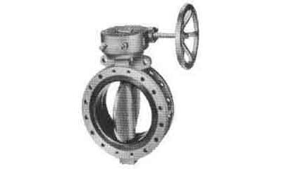 752251 BUTTERFLY VALVE DOUBLE FLANGED, WORM GEAR ACTUATOR 26"
