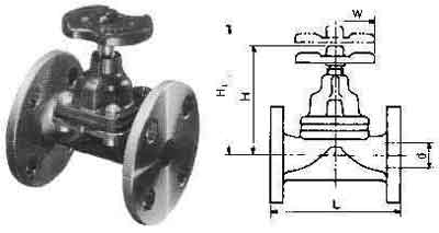 752301 VALVE DIAPHRAGM WITH FURTHER, DETAIL