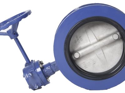 752312 BUTTERFLY VALVE DOUBLE FLANGED, W/GEAR N.CAST IRON 5KG 65MM