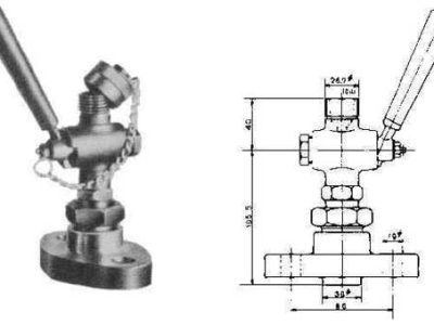 750731 GLOBE VALVE FORGED-STEEL UNION, NUT/THREAD AIR F7336 46KG-6MM