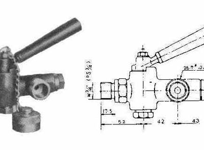 752611 COCK INDICATOR FOR B&W TYPE, WITH FURTHER DETAIL