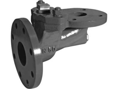 754271 STORM VALVE DIN DUCTILE C/IRON, ANGLE W/O LOCK DEVICE 1205 DN50
