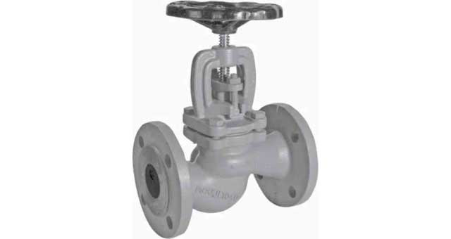 755261 GLOBE VALVE DIN CAST IRON, FLANGED PN10/16 #268 15MM
