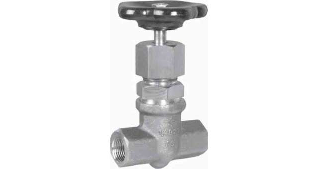 755367 GLOBE VALVE DIN S.STEEL 358, FEMALE THREAD PN200 1-1/4"
