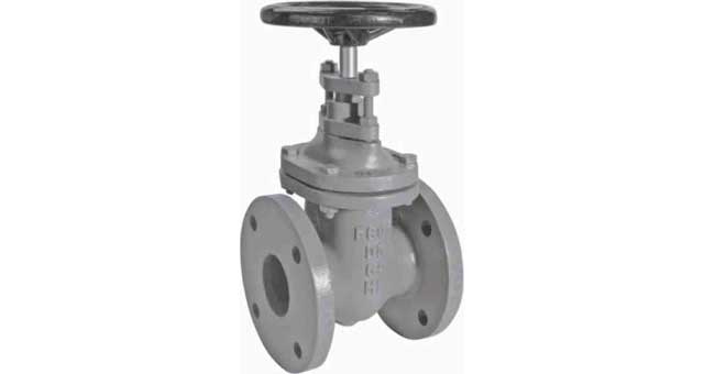 755575 GATE VALVE DIN CAST IRON, FLANGED PN10 #317 DN 100
