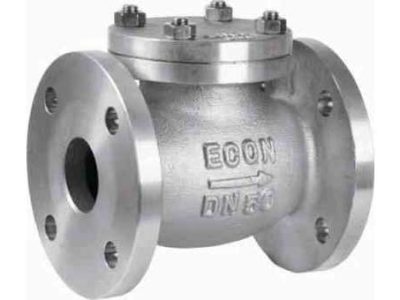 755811 CHECK VALVE DIN BRONZE FLANGED, LIFT TYPE PN10/16 #496 15MM