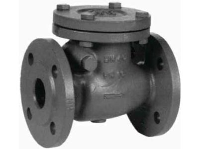 755911 CHECK VALVE DIN C/IRON FLANGED, SWING TYPE PN16 #83GU 40MM