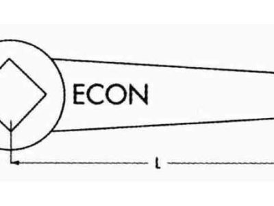 756170 COCK WRENCH DIN MALLEABLE IRON, 15MM
