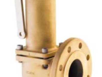 756279 VALVE SAFETY GUNMETAL #852BHL, DIN W/LIFTING LEVER PN25 DN40