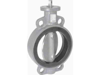 756331 BUTTERFLY VALVE DIN CAST IRON, WAFER TYPE #5720 50MM