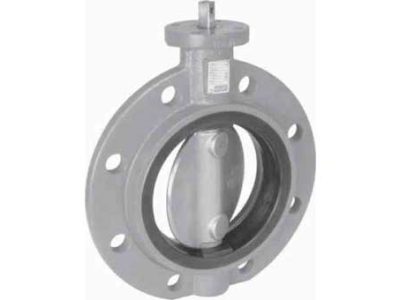 756357 BUTTERFLY VALVE DIN CAST IRON, MONOFLANGE #6110 65MM