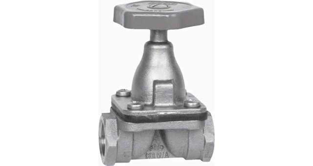 756415 DIAPHRAGM VALVE DIN SCREWED, BRONZE #5603 1-1/4"