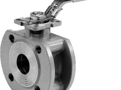 756781 BALL VALVE DIN FORGED STEEL, WAFER TYPE PN 40 #7343 DN 15