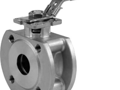 756791 BALL VALVE DIN STAINLESS STEEL, WAFER TYPE PN 40 #7383 DN 15