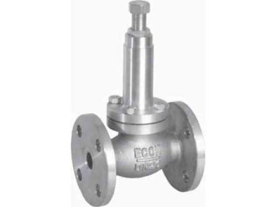 757040 OVER FLOW VALVE DIN BRONZE, FLANGED END #523 DN 125