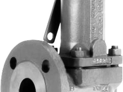 757051 SAFETY VALVE SPRING-LOADED DIN, CAST STEEL ANGLE #567 DN25