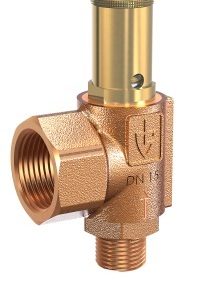 757070 VALVE SAFETY GUNMETAL #851SGK, DIN 0.5-25 BAR G1/2" & 1/2"