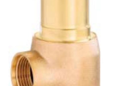 757071 VALVE SAFETY DIAPHRAGM 651MWIK, RED BRASS 1/2" 6/8/10BAR