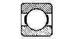 770601 BALL BEARING SINGLE ROW, DEEP GROOVE NO.6200 C3