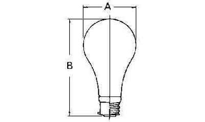 790451 LAMP EMERGENCY BATTERY E-26, 12V 10W