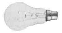 790201 LAMP VS CLEAR B-22, 110-120V 20W