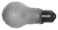 790101 LAMP VS FROSTED E-26, 110-120V 15W