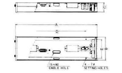 791841 FL CEILINGLIGHT NON-WATERTIGHT, SURFACE 100/115V KQB201 20WX1