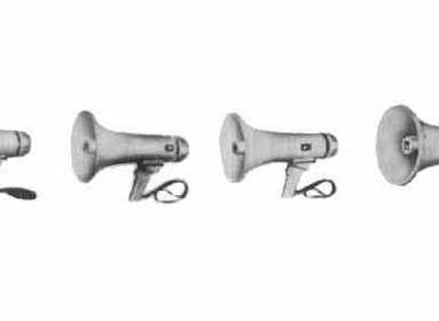 795701 MEGAPHONE TRANSISTER 6W, DIA192XL318MM