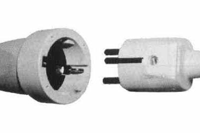 792935 CABLE CONNECTOR 2-ROUND PIN, PHENOL RESIN SIEMENS NWT