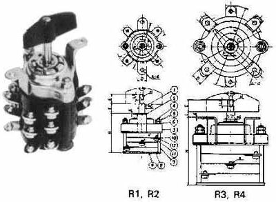 793028 SWITCH ROTARY TYPE #R1 8-POLE