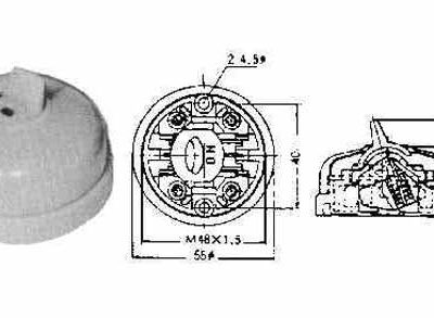 793001 SWITCH SNAP NON-WATERTIGHT, TYPE 1T 2POLE 56MM DIAM