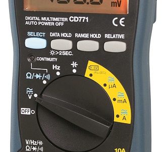795754 MULTI TESTER DIGITAL COMPACT, MODEL CD-771